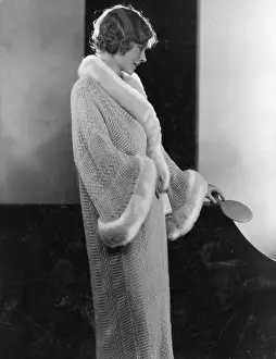 Swansdown: Knitted Dressing Gown