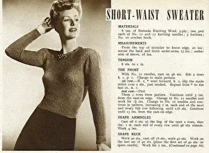 Cheaper: Knitting pattern 1945