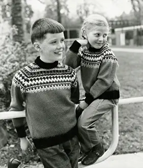 Jumpers: Knitting Pattern shoot