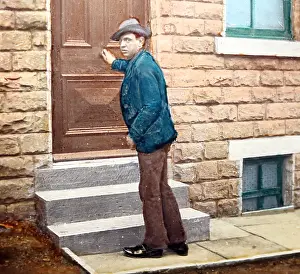Knocker: A knocker up, Victorian period