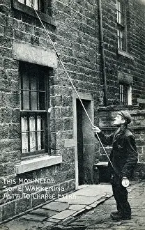 Rapping: The knocker upper with his long stick
