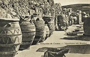 Knossos: Knossos - Crete - Large storage jars