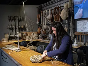 Seamanship: Knot making, Corderie Royale, Arsenal, Rochefort, France