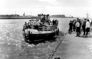 Knott: Knott End-on-Sea, the Ferry c1960