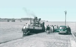 Knott: Knott End-on-Sea, the Ferry c1960