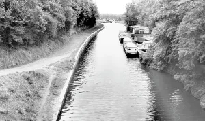 Knowle: Knowle, Grand Union Canal c1965