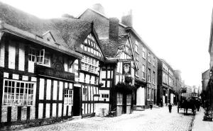 Knutsford: Knutsford, the Rose and Crown 1898