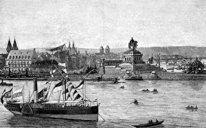 Mosel: Koblenz 1896