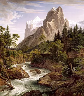 Wetterhorn: Koch, Joseph Anton, (176