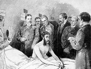 Vaccinating: Koch, Robert, 11.12.1843 - 27. 5.1910, German