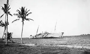 Koenig: Koenig scuppered, Dar es Salaam harbour, WW1