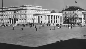 Ehrentempel: The Koenigsplatz in Munich, 1935