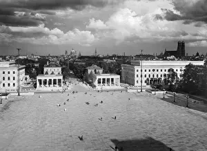 Koenigsplatz: The Koenigsplatz in Munich