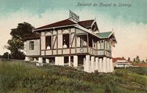 Sumatra: De Koepel Society building, Sabang, Sumatra, Indonesia