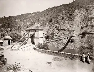 Kashmir: Kohala Bridge, route to Kashmir, India