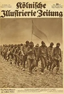 Kampfgruppe: Kolnischer Illustrierte Zeitung US POWs during Battle of the
