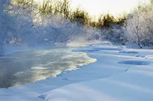 Kolyma: Kolyma River in winter, 1982