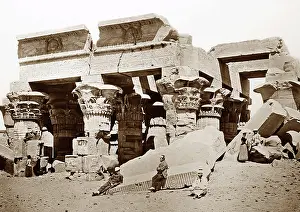 Ombo: Kom Ombo Temple, Egypt, Victorian period