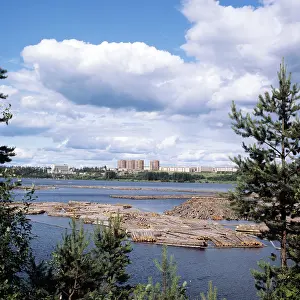 Onega: Kondopoga city, 1982