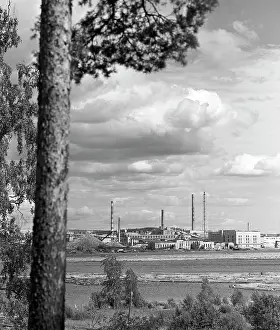 Kondopoga: Kondopoga pulp and paper mill, 1982