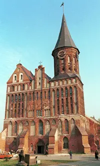 Kaliningrad: Konigsberg Cathedral in Kaliningrad, 1996