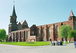 Kaliningrad: Konigsberg Cathedral in Kaliningrad, 1997