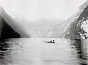 Watercraft: The Konigsee, state of Bavaria, Germany