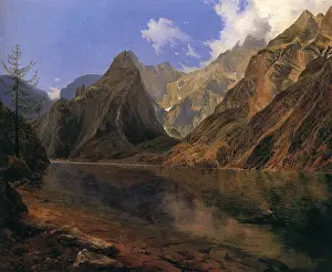 Watzmann: The Konigsee and the Watzmann