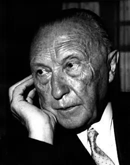 Portrat: Konrad Adenauer