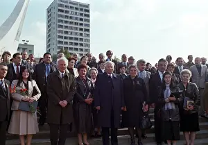 Awarding: Konstantin Chernenko visits Georgia, 1984