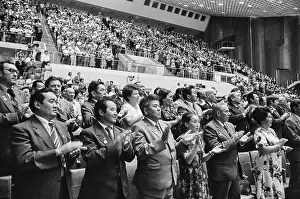 Chernenko: Konstantin Chernenko visits Kirghiz SSR