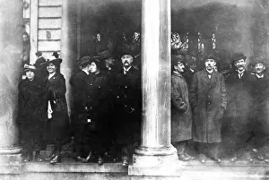 Fehrenbach: Konstantin Fehrenbach in front of the Embassy