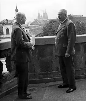 Undersecretary: Konstantin Freiherr von Neurath and Dr. Burgsdorff in Prague