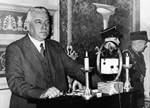 Receiver: Konstantin von Neurath at Germany's withdrawal from the
