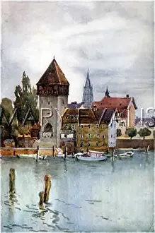 Konstanz: KONSTANZ/RHEINTURM 1908