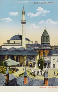 Konya: Konya - Mosque & Turbe (burial building) of Rumi