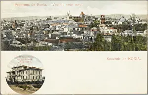 Konya: Konya, Turkey - Panoramic view to the North