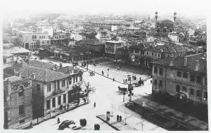Konya: Konya, Turkey - View toward the Aziziye Mosque