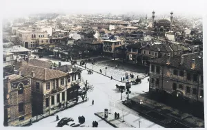 Konya: Konya, Turkey - View toward the Aziziye Mosque