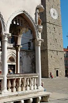 Loggia: Koper Tower, Koper, Slovenia
