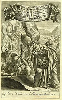 1690: Korah, Dathan and Abiram swallowed up