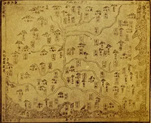 1530: A Korean map from 16th Century Joseon dynasty