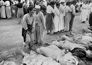 Suffocation: Koreans from Hamhung identify bodies of political