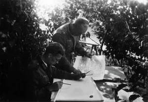 Draws: Korpskartenstelle - Corps Map Unit of the Wehrmacht