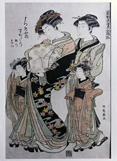 Kamuro: Koryusai, Isoda, (active