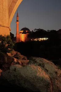 Stari: Koski Mehmed Pasha mosque, Mostar, Bosnia and Herzegovina