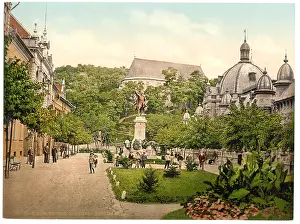 Kossuth: Kossuth Monument, Miskolez, Hungary, Austro-Hungary
