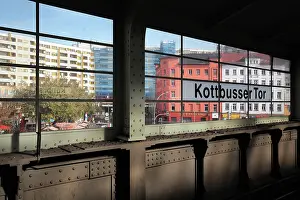 Kottbusser Tor U-Bahn station, Berlin, Germany