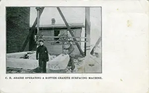 Surfacing: Kotten Granite Surfacing Machine, New York