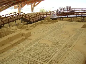 Peristyle: Kourion archaeological site, Cyprus